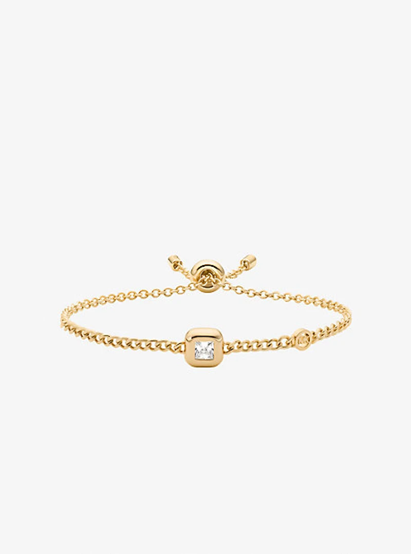 Cubic Zirconia Slider Bracelet