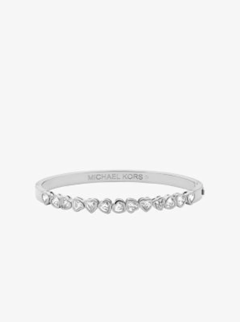 Pavé Heart Bangle