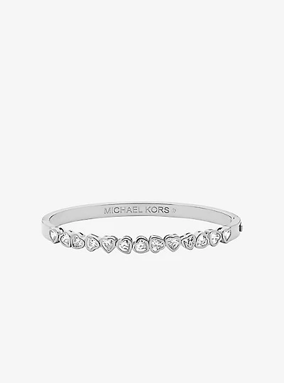 Pavé Heart Bangle