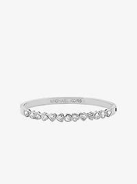 Pavé Heart Bangle