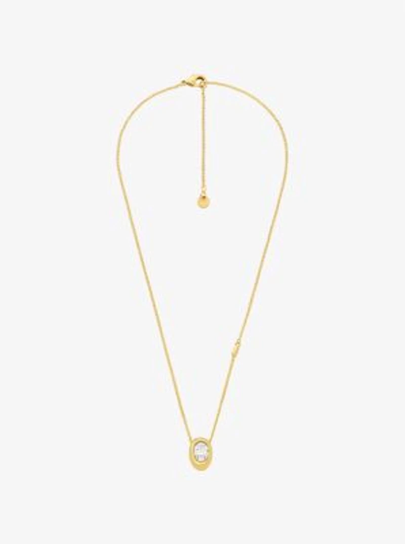 Cubic Zirconia Pendant Necklace