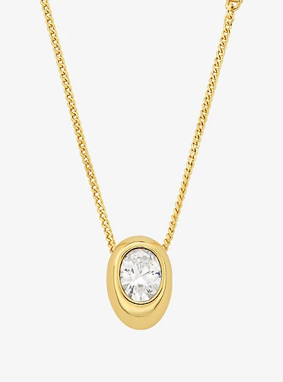 Cubic Zirconia Pendant Necklace