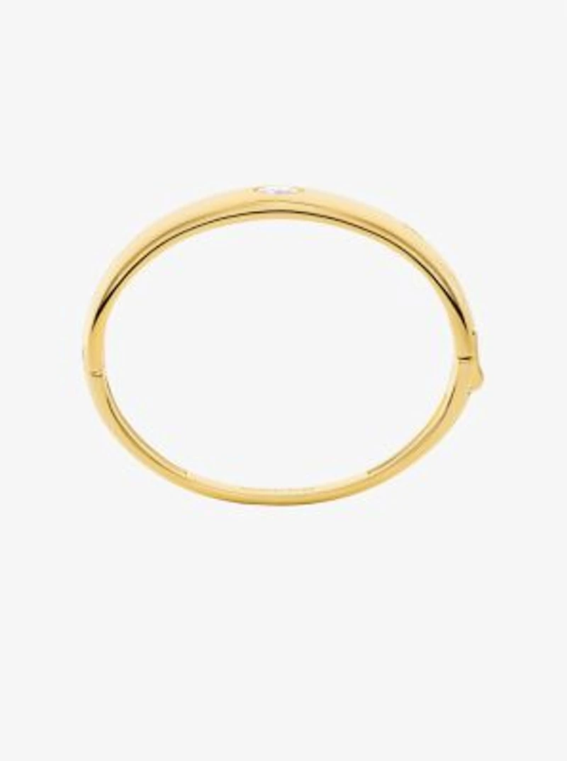 Oval Stone Bangle