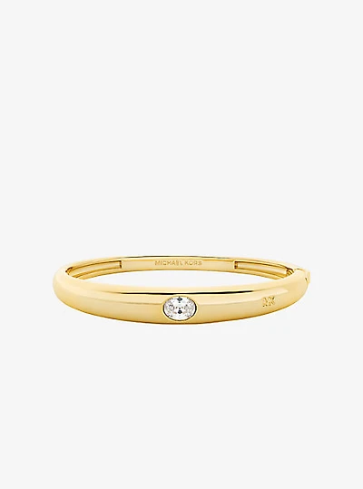 Oval Stone Bangle