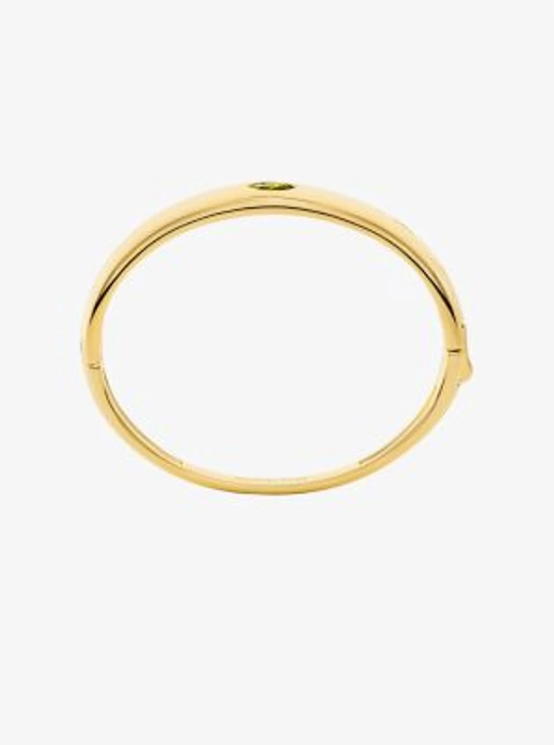 Oval Stone Bangle