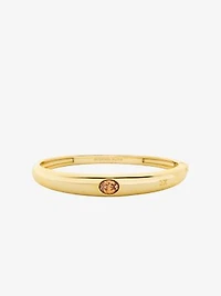 Oval Stone Bangle