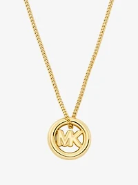 Logo Charm Necklace