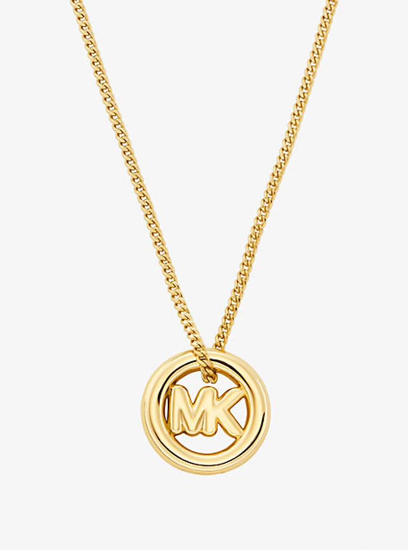 Logo Charm Necklace