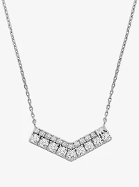 Pavé Chevron Necklace