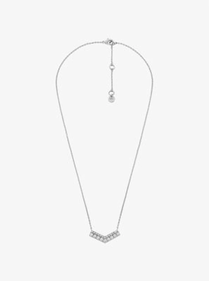 Pavé Chevron Necklace
