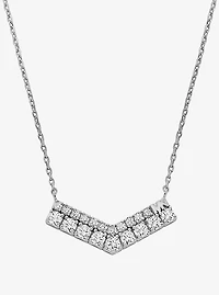 Pavé Chevron Necklace