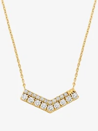 Pavé Chevron Necklace