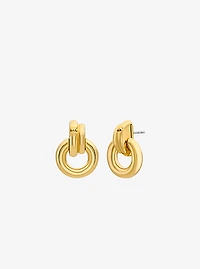 Interlocking Hoop Earrings