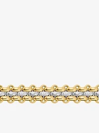 Two-Tone 3-Link Bracelet