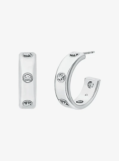 Logo Huggie Earrings