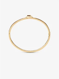 Logo Padlock Bangle 