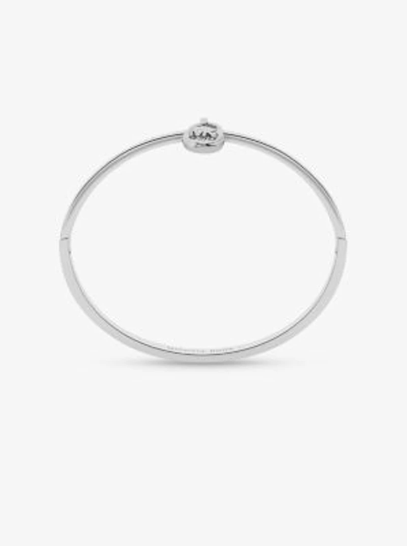 Pavé Logo Padlock Bangle