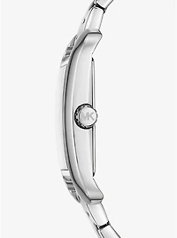 Monroe Silver-Tone Watch