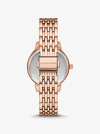 Melissa Pavé Rose Gold-Tone Watch