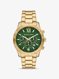 Oversized Berkley Gold-Tone Watch