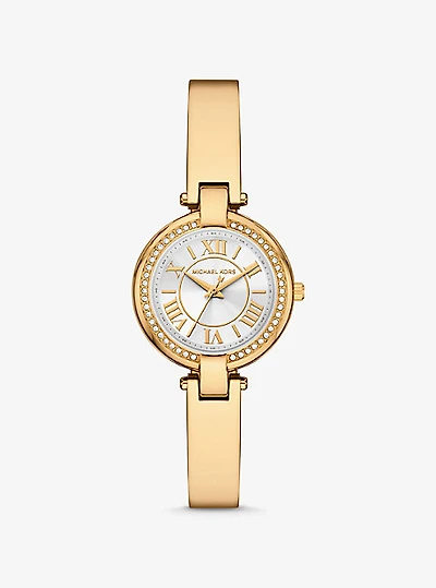 Mini Laney Gold-Tone Bangle Watch