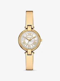 Mini Laney Gold-Tone Bangle Watch