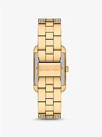 Monroe Pavé Gold-Tone Watch