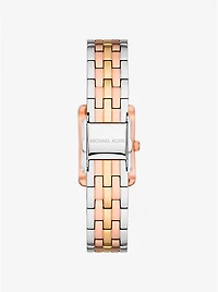 Mini Monroe Pavé Tri-Tone Watch