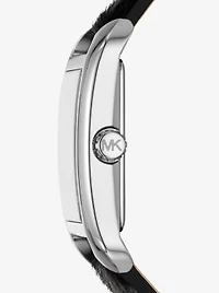 Monroe Leopard Print Calf Hair Watch
