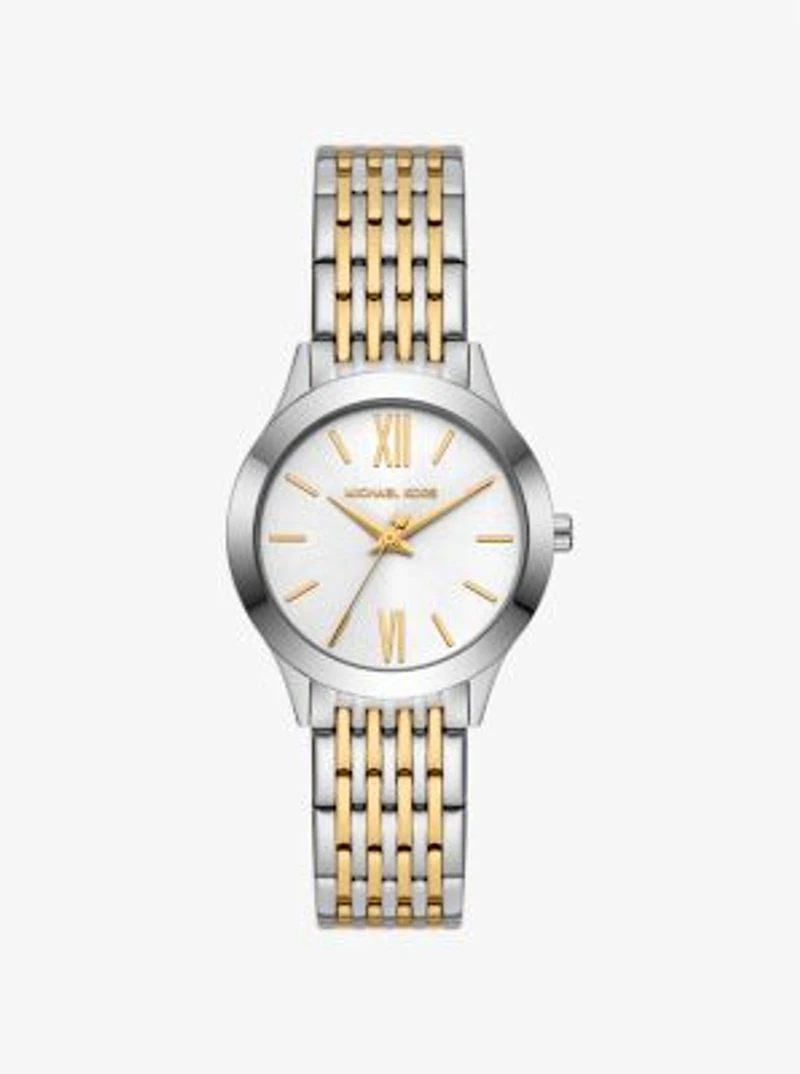 Mini Aspyn Two-Tone Watch