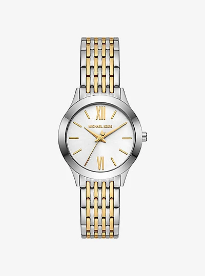 Mini Aspyn Two-Tone Watch