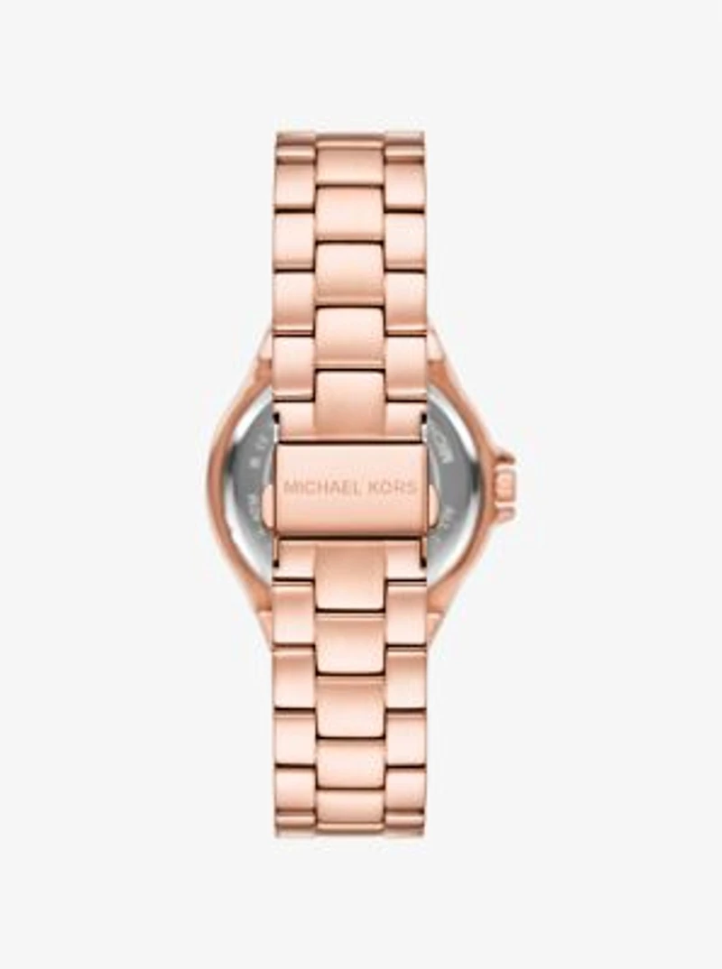 Lennox Pavé Rose Gold-Tone Watch