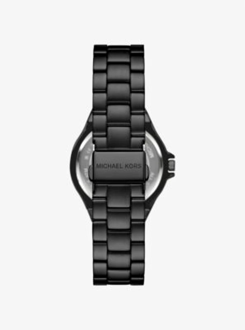 Lennox Pavé Black-Tone Watch