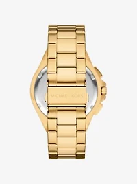 Oversized Lennox Gold-Tone Watch