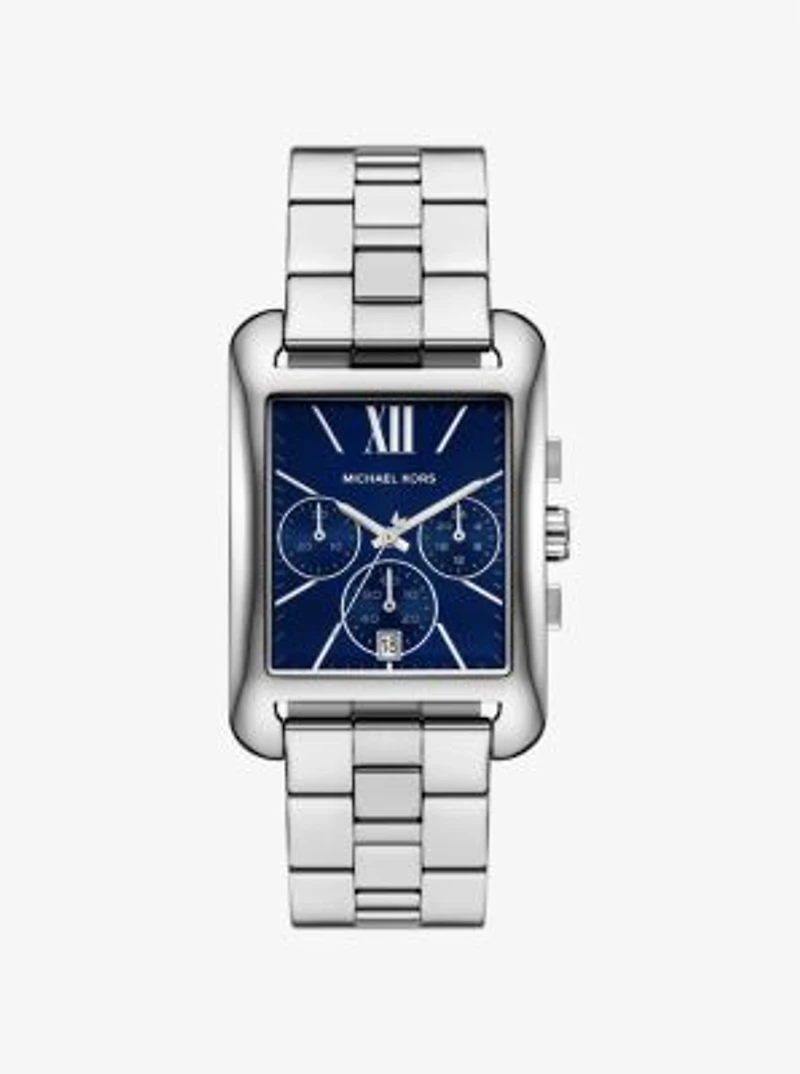 Monroe Silver-Tone Watch