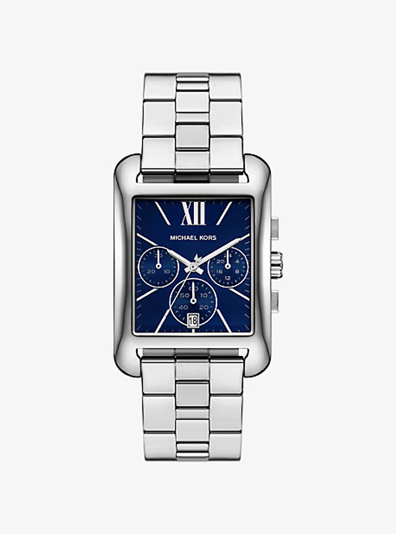 Monroe Silver-Tone Watch
