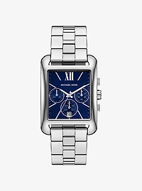 Monroe Silver-Tone Watch