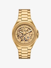 Oversized Callum Gold-Tone Watch