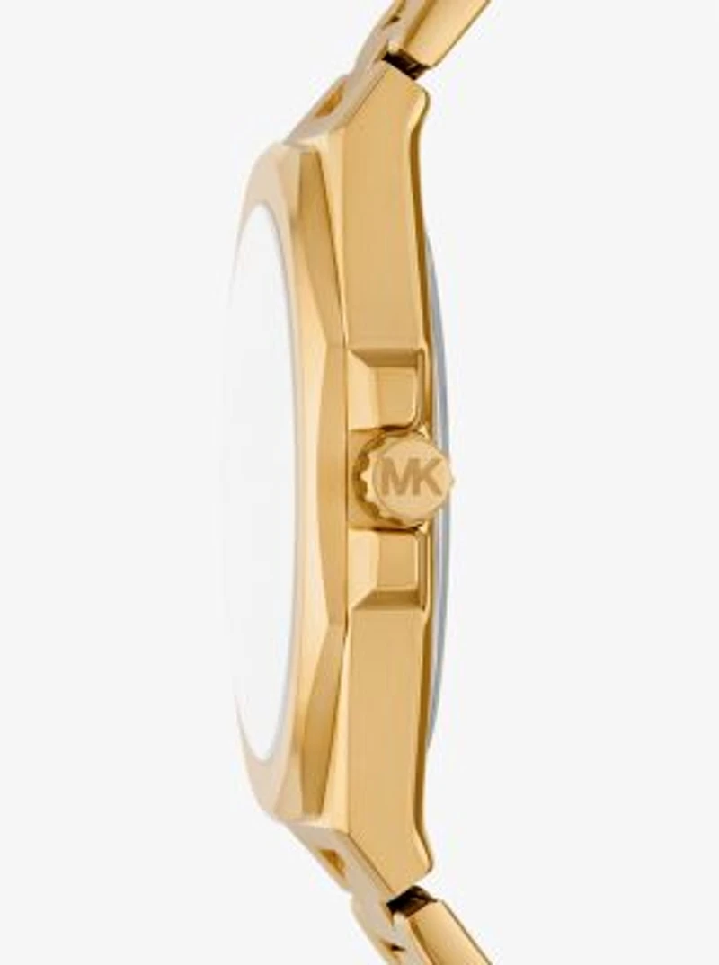 Oversized Callum Gold-Tone Watch
