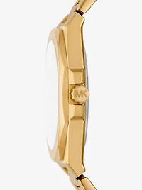 Oversized Callum Gold-Tone Watch