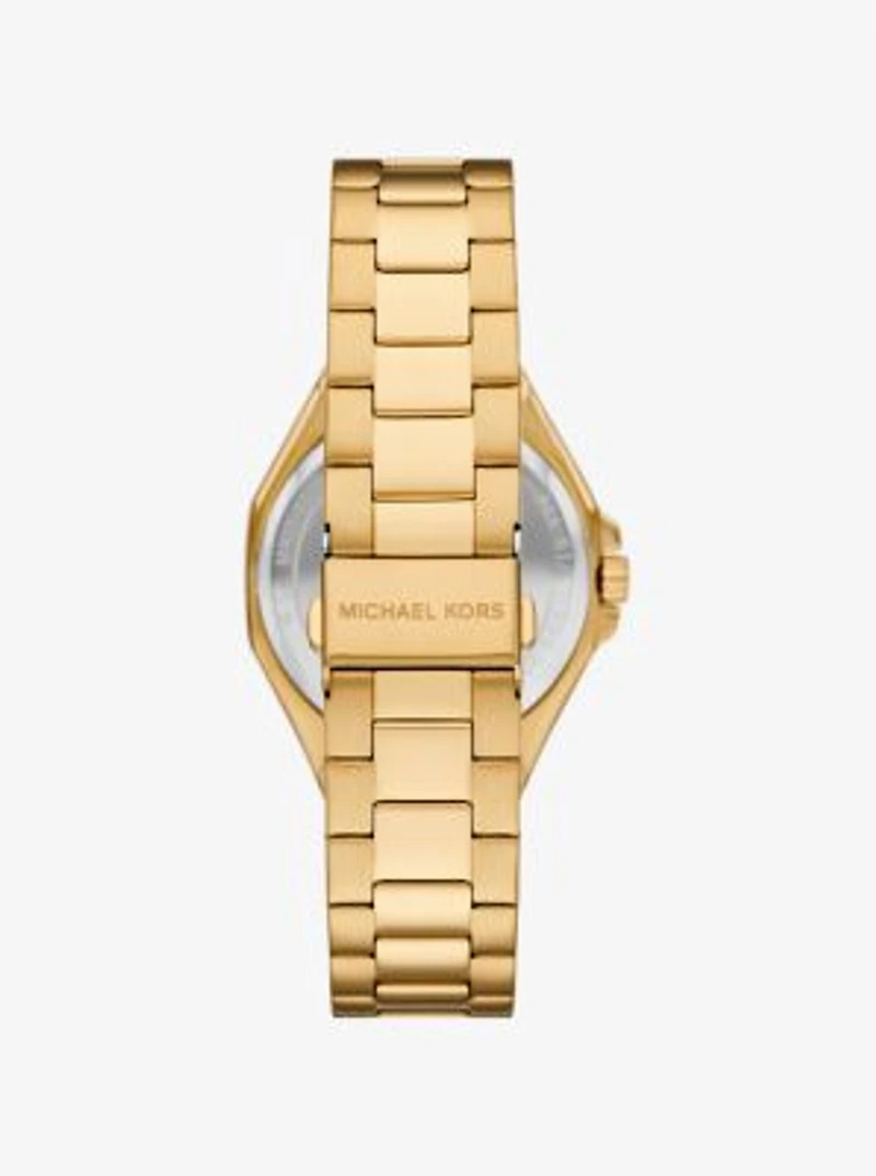 Oversized Callum Gold-Tone Watch