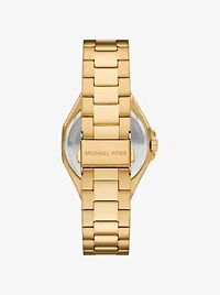 Oversized Callum Gold-Tone Watch