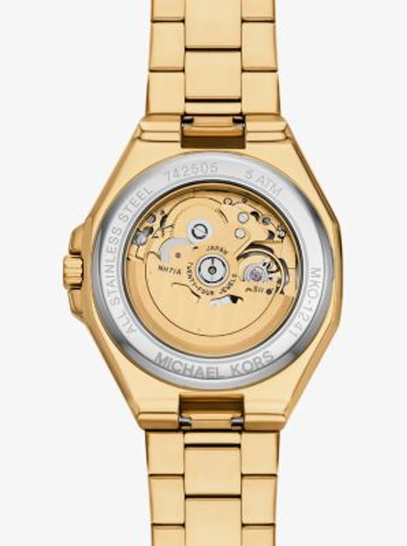Oversized Callum Gold-Tone Watch