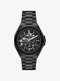 Oversized Callum Black-Tone Watch