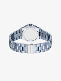 Mini Lennox Pavé Blue-Tone Watch