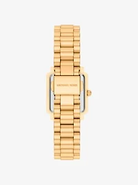 Petite Gwynn Pavé Gold-Tone Watch