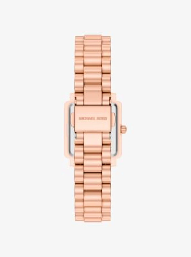 Petite Gwynn Pavé Rose Gold-Tone Watch