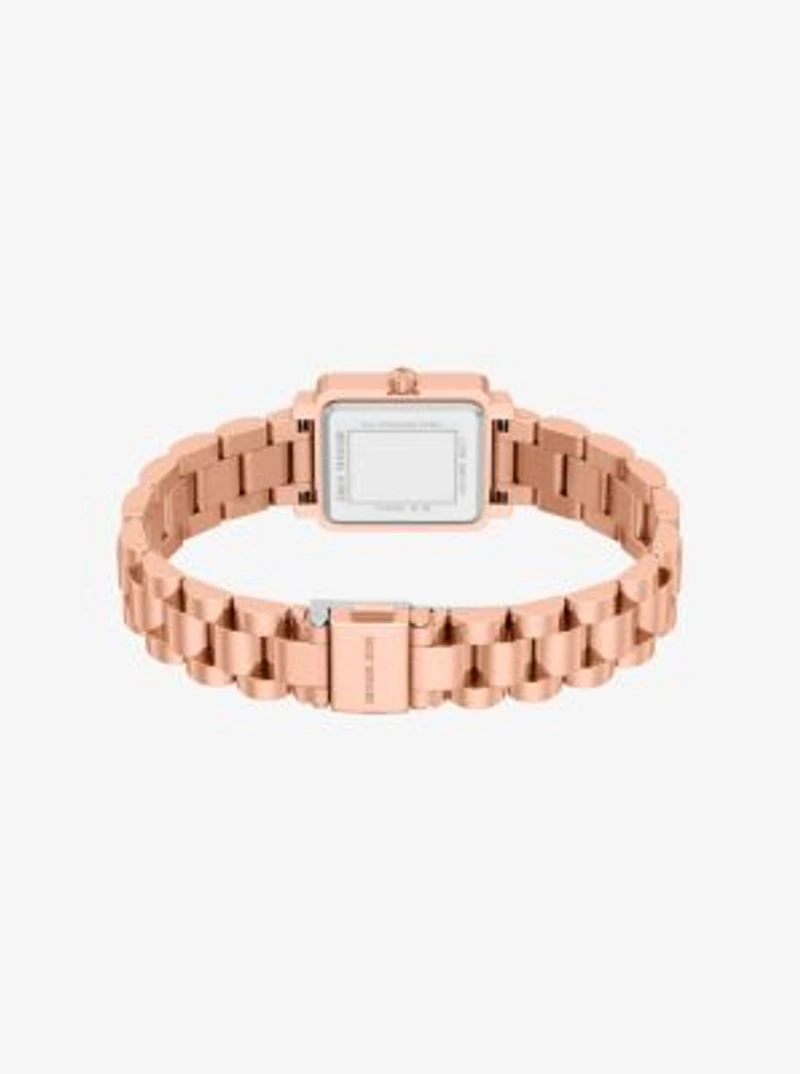 Petite Gwynn Pavé Rose Gold-Tone Watch