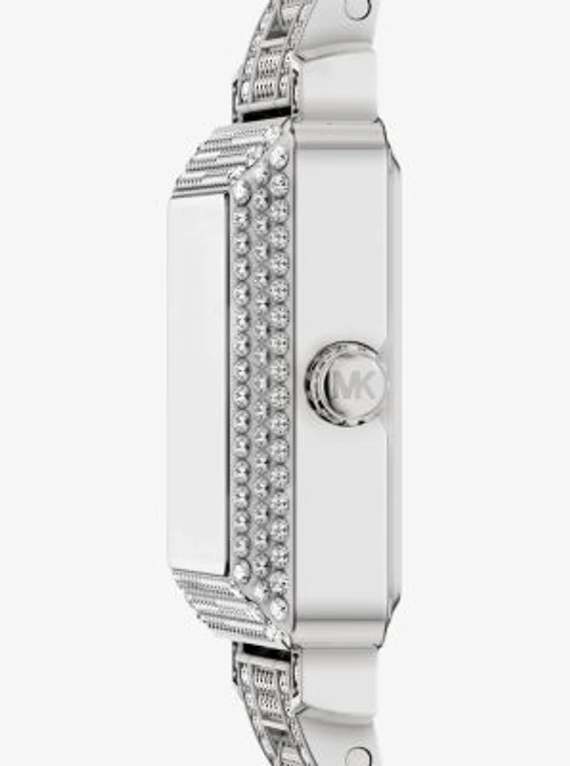 Petite Gwynn Pavé Silver-Tone Watch
