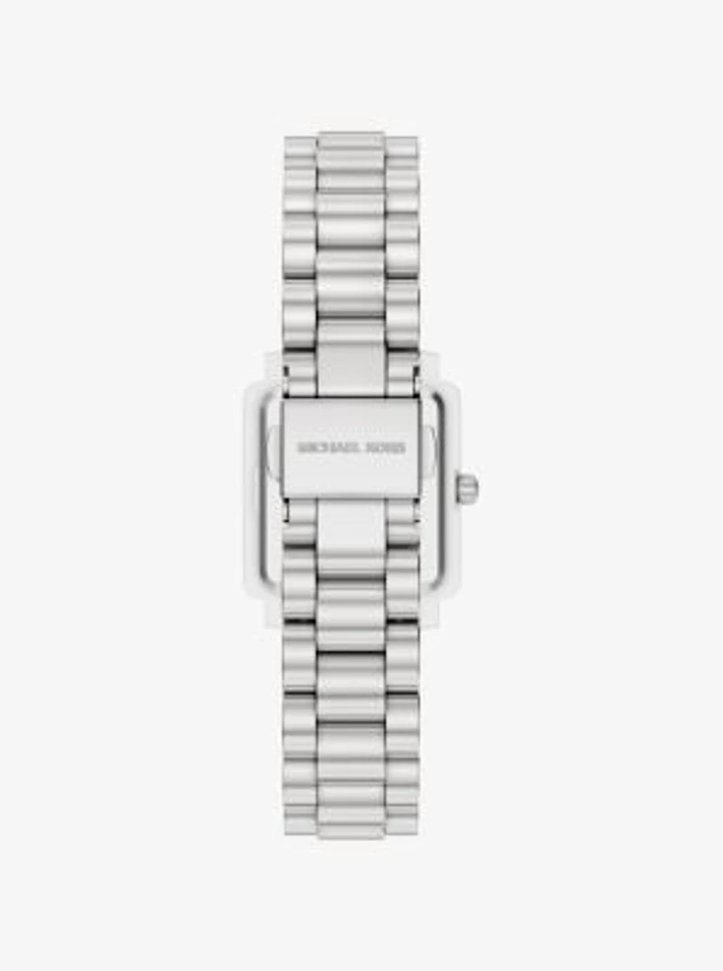 Petite Gwynn Pavé Silver-Tone Watch